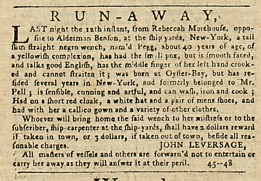 essay on runaway slave
