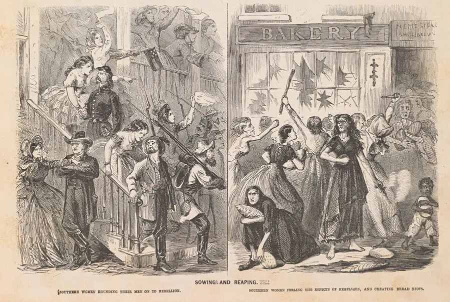 Civil War Political Cartoons - Women & the American Story